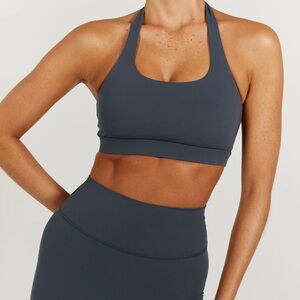muscle republic halter sports bra